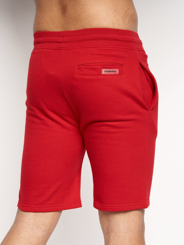 Crosshatch Bengston Jog Shorts Red