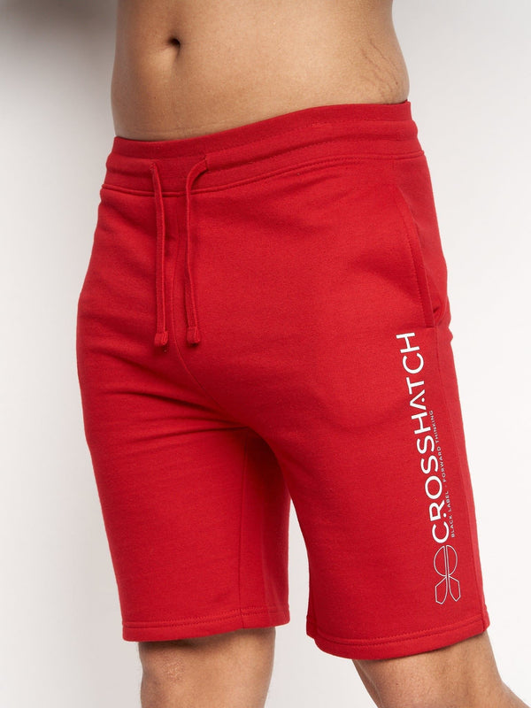 crosshatch Bengston Jog Shorts Red