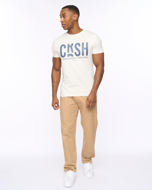 Crosshatch Blansmoore Trousers Stone