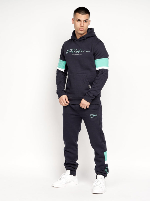 Crosshatch Blastout Hoodie Navy