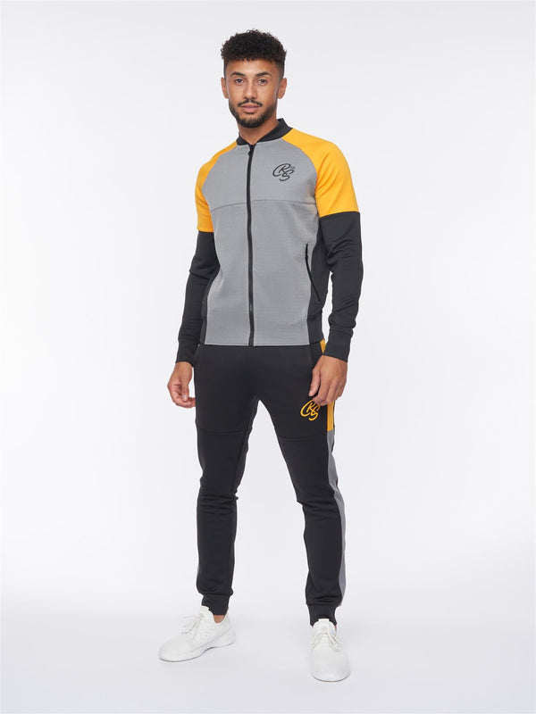 Crosshatch Brayden Tracksuit Charcoal Marl