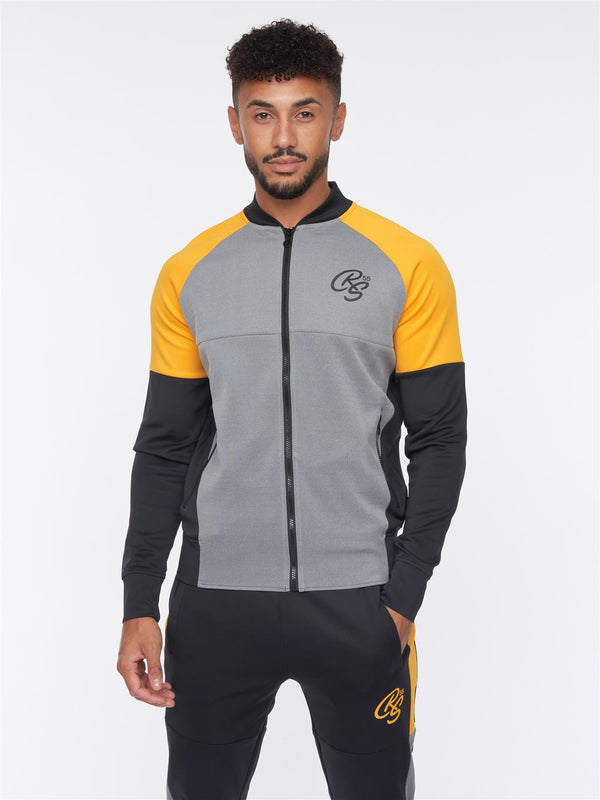 Crosshatch Brayden Tracksuit Charcoal Marl