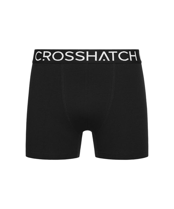 Crosshatch Bresler Boxers 3pk Black