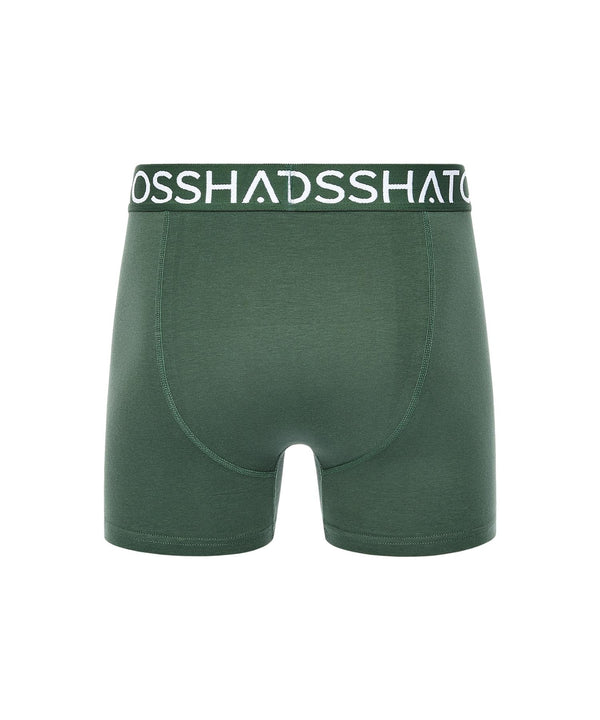 Crosshatch Bresler Boxers 3pk Green
