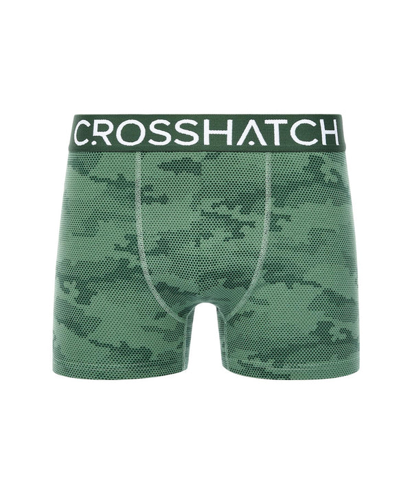 Crosshatch Bresler Boxers 3pk Green