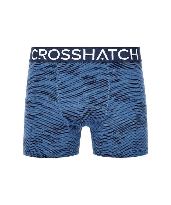 Crosshatch Bresler Boxers 3pk Navy