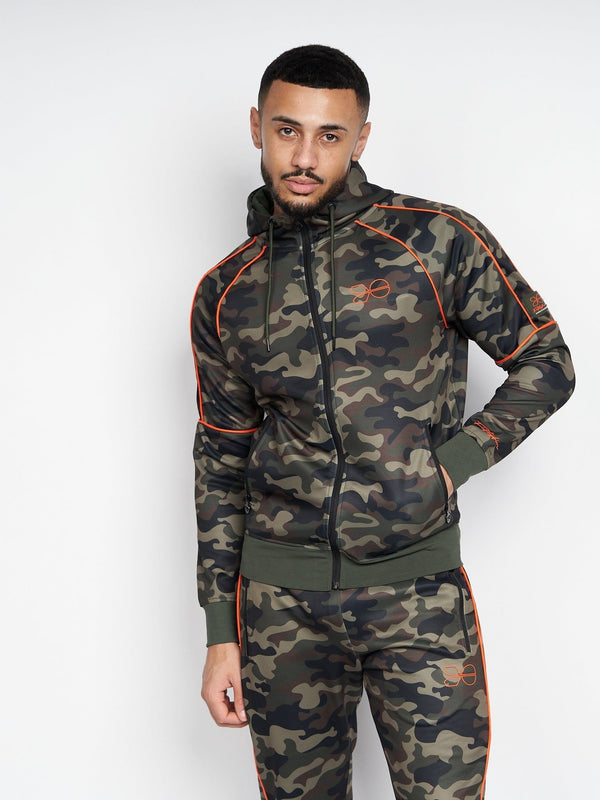 Crosshatch Brickcount Tracktop Green Camo