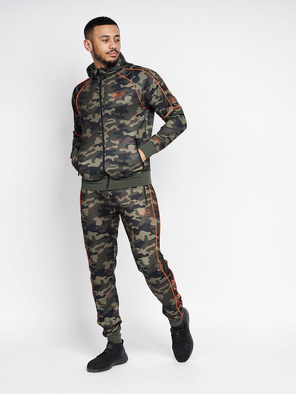 Crosshatch Brickcount Tracktop Green Camo