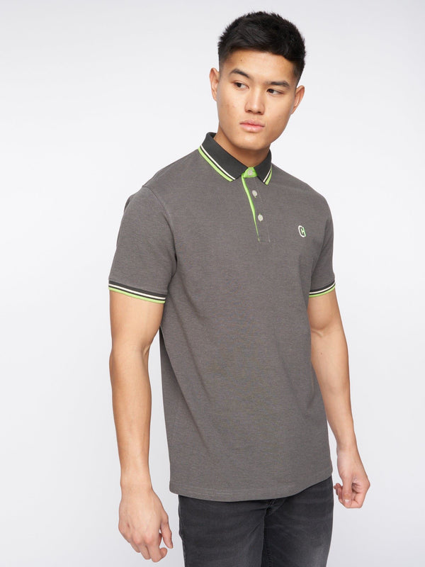 Crosshatch Britmane Polo Grey