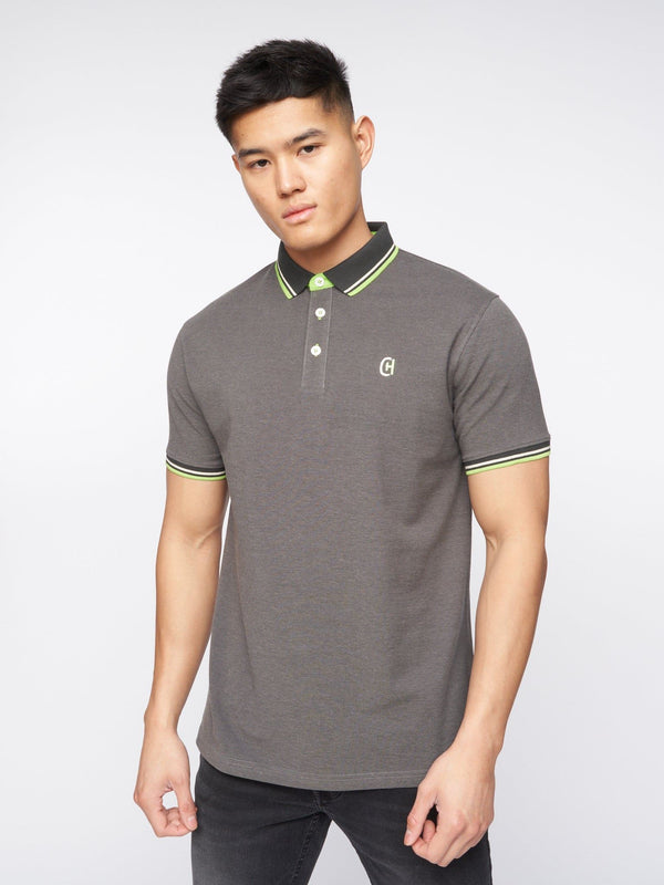 crosshatch Britmane Polo Grey