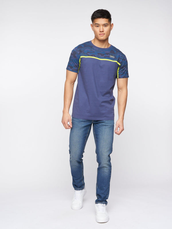 Crosshatch Buraca Slim Fit Denim Jeans Stone Wash