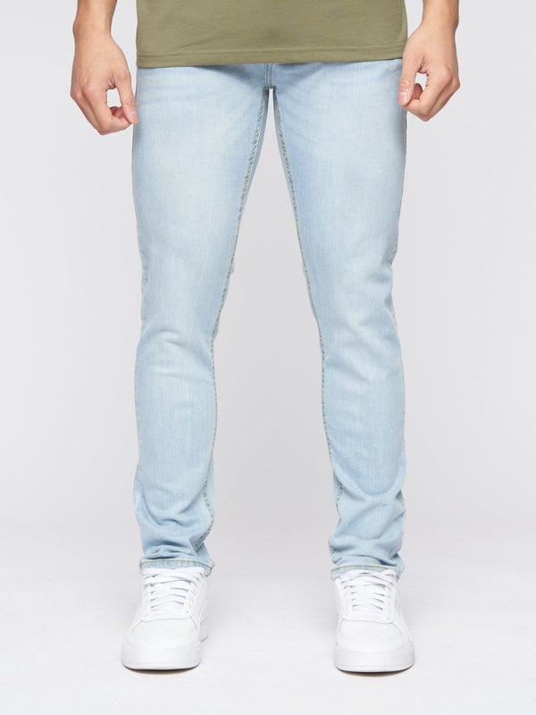 Crosshatch Buraca Slim Fit Jeans Light Wash