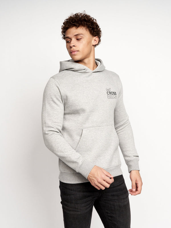Crosshatch Burmax Hoodie 2pk Blue/Grey