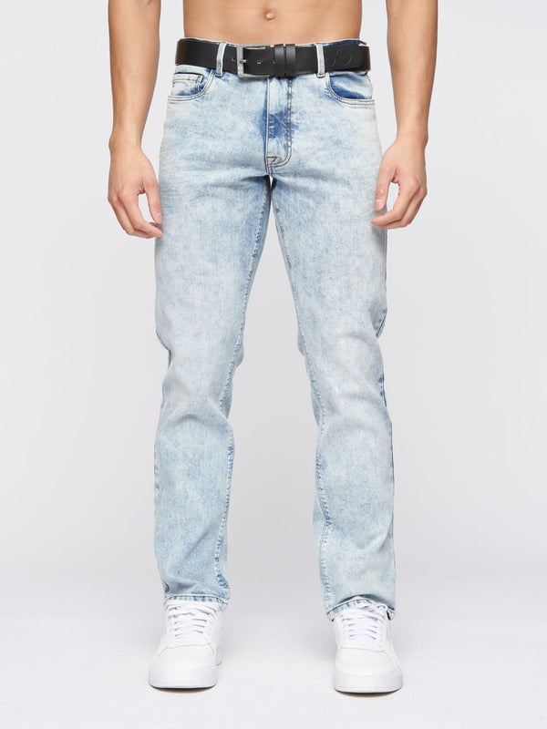 crosshatch Cadman Straight Jeans Light Wash
