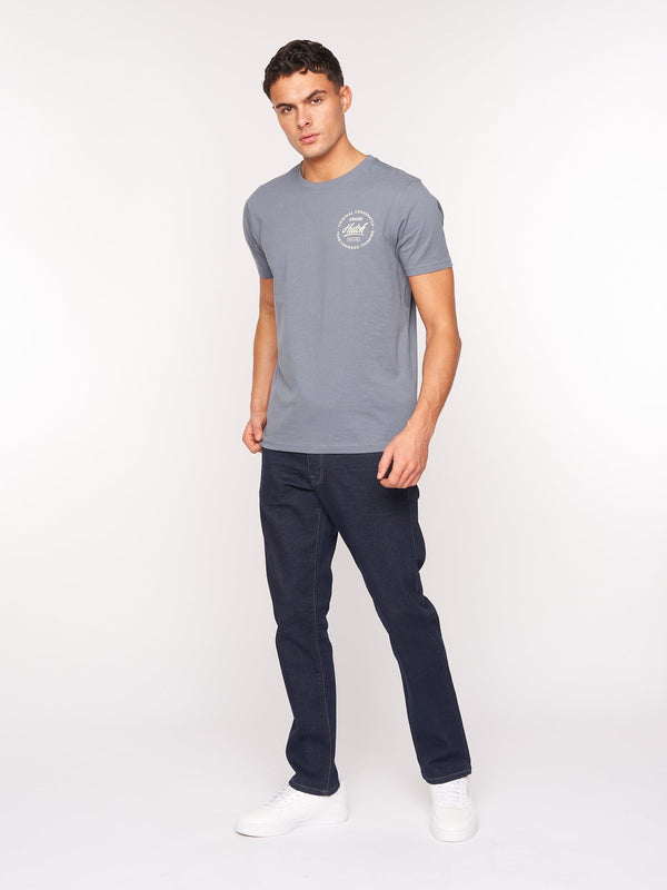 Crosshatch Cadman Straight Jeans Raw Wash