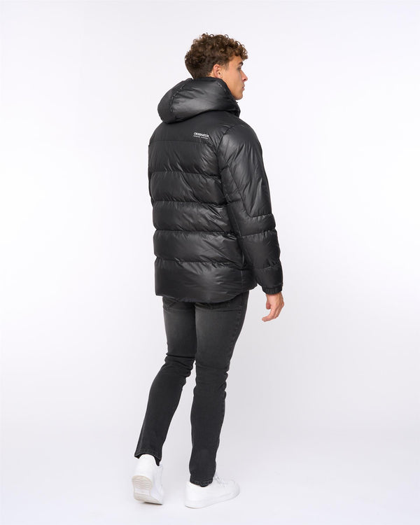 Crosshatch Camptor Panel Jacket Black