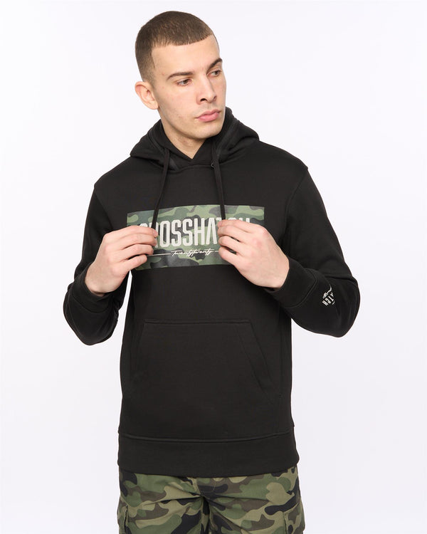 Crosshatch Camtort Hoodie Black