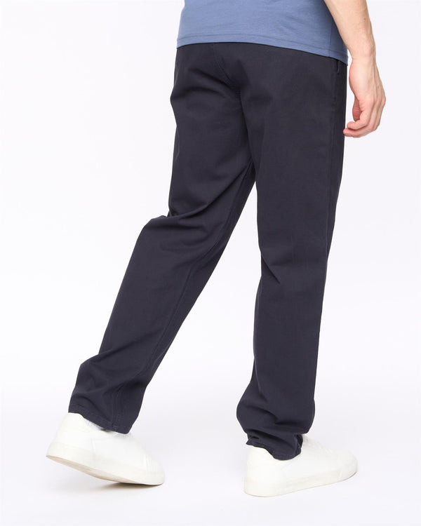Crosshatch Chalford Baggy Chinos Navy