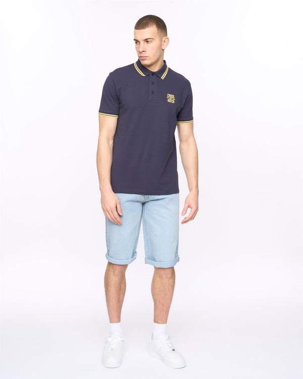 Crosshatch Changra Polo Blue Night