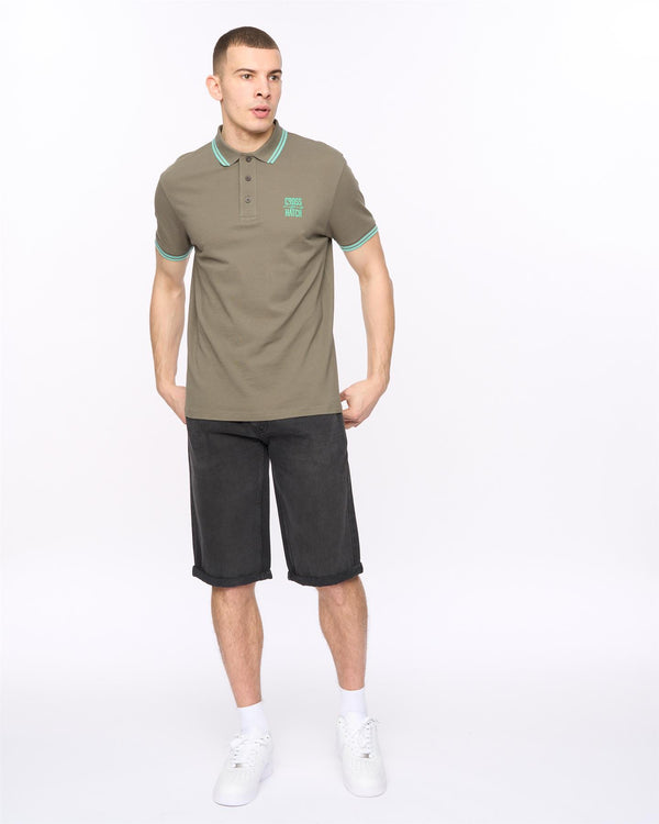 Crosshatch Changra Polo Dark Sage
