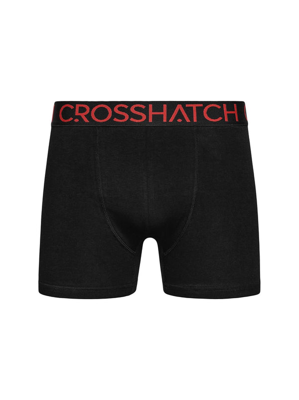 Crosshatch Chasma Boxers 3pk Black