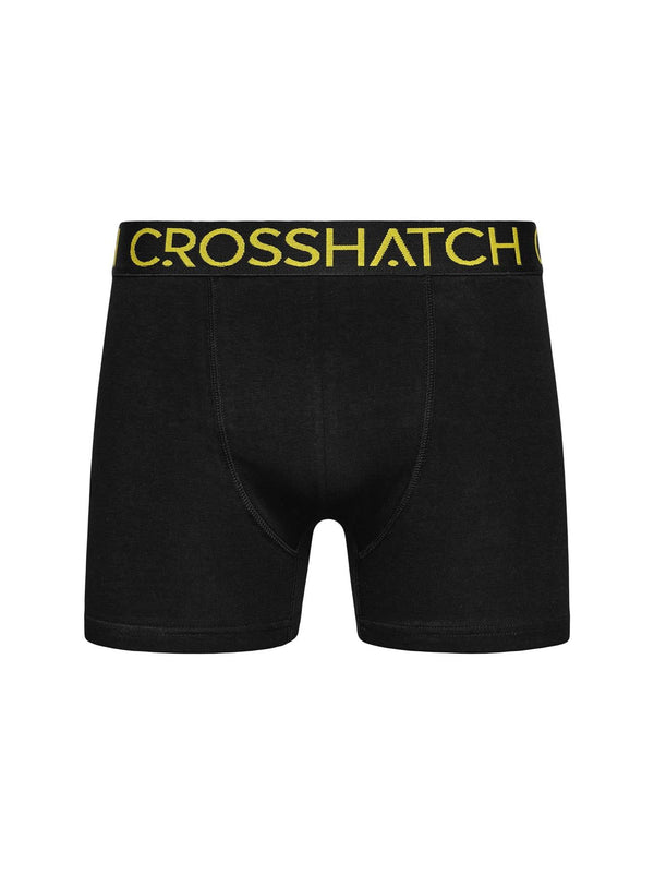 Crosshatch Chasma Boxers 3pk Black