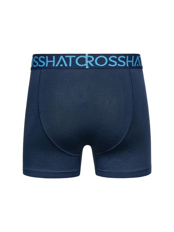 Crosshatch Chasma Boxers 3pk Navy