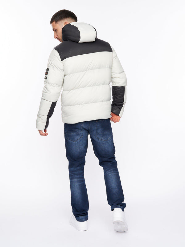 Crosshatch Chemerley Hooded Jacket Putty