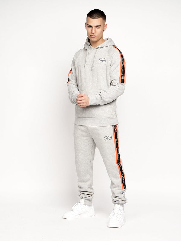 Crosshatch Chillmake Hoodie Grey Marl