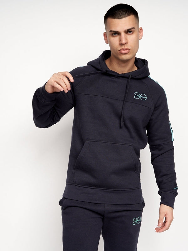 Crosshatch Chillmake Hoodie Navy