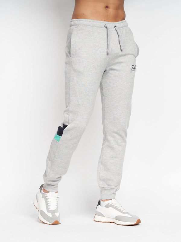 Crosshatch Chimber Joggers Grey Marl