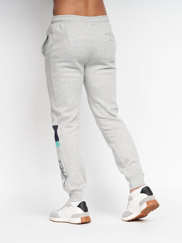 Crosshatch Chimber Joggers Grey Marl