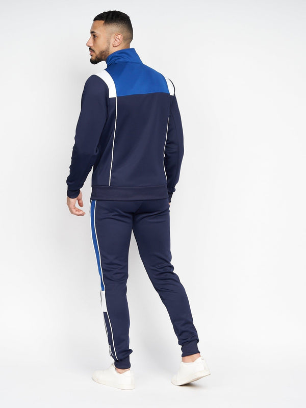 Crosshatch Chinooks Tracksuit Navy/Blue