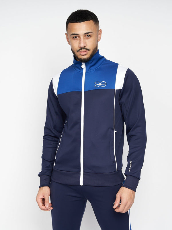 Crosshatch Chinooks Tracksuit Navy/Blue