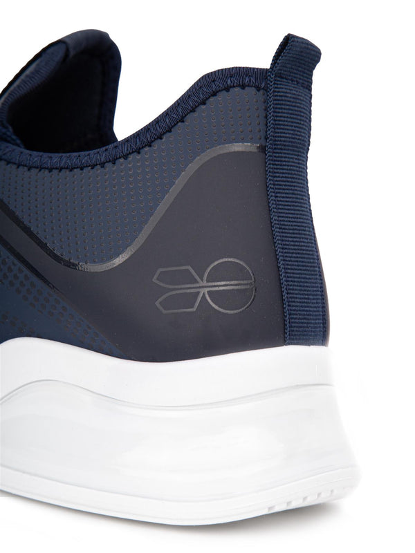 Crosshatch Clarington Trainers Navy/Green
