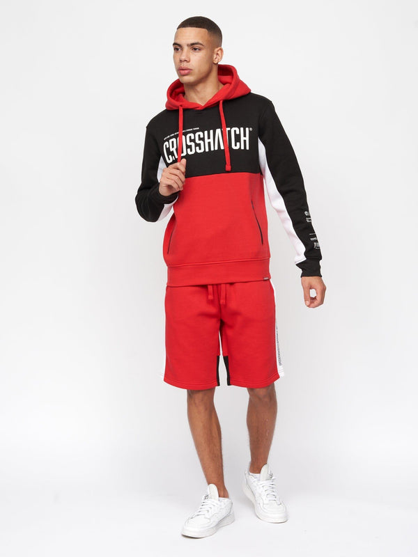 Crosshatch Compounds Shorts Black/Red