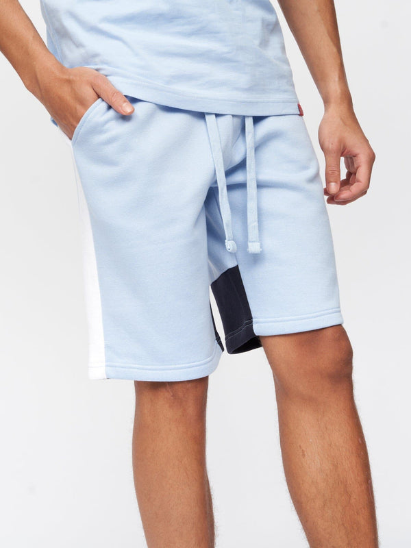 Crosshatch Compounds Shorts Navy/Light Blue