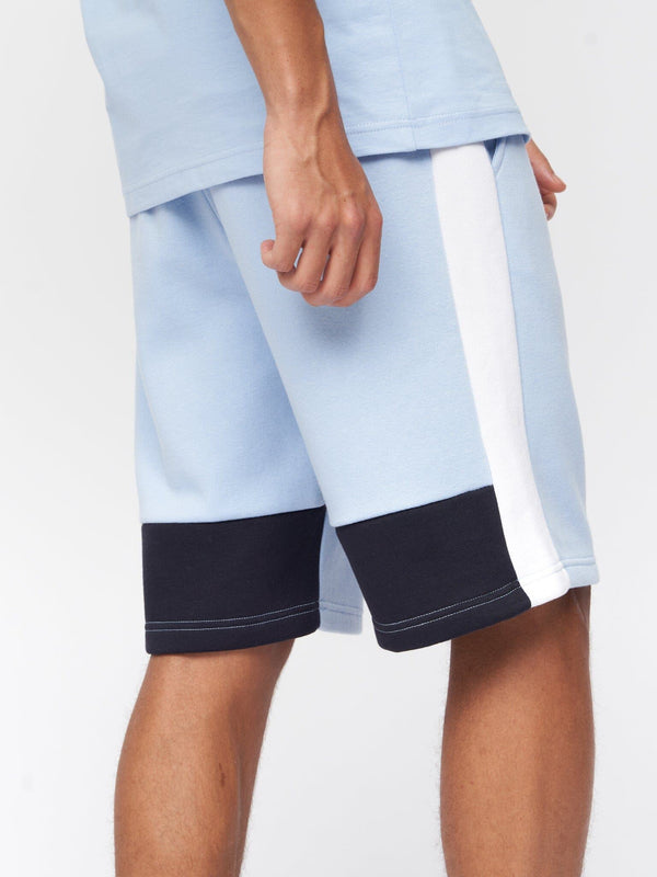 Crosshatch Compounds Shorts Navy/Light Blue