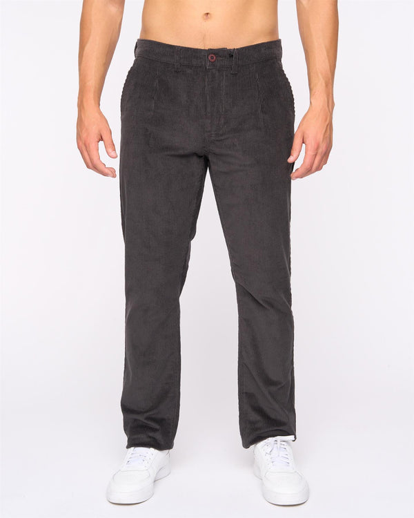 Crosshatch Cordout Loose Pants Anthracite