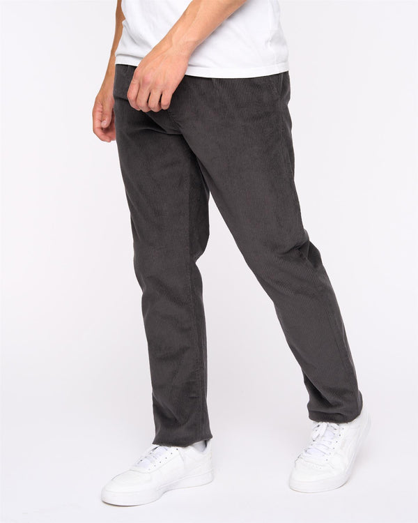 crosshatch Cordout Loose Pants Anthracite