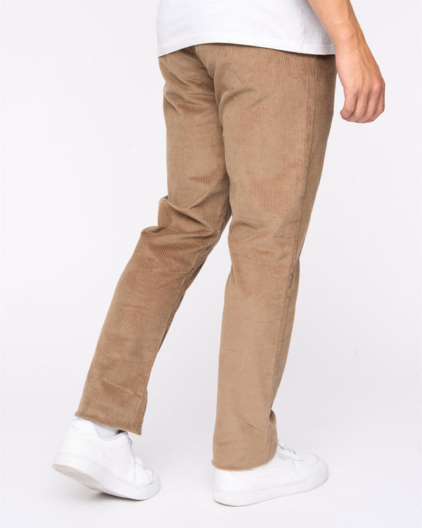 Crosshatch Cordout Loose Pants Biscuit