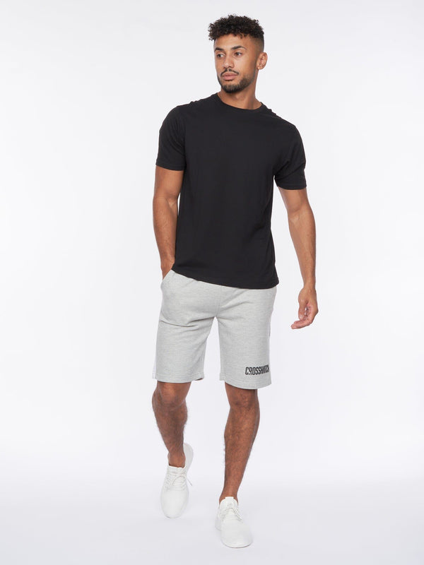 Crosshatch Cramsures Shorts Grey Marl