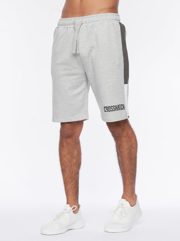 Crosshatch Cramsures Shorts Grey Marl