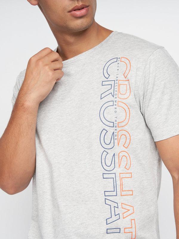 Crosshatch Cramtar T-Shirt 2pk Navy/Grey Marl