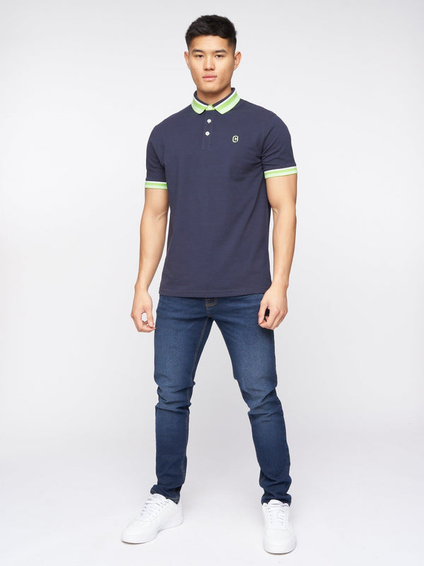 Crosshatch Cratmoore Polo Navy