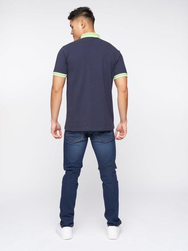 Crosshatch Cratmoore Polo Navy