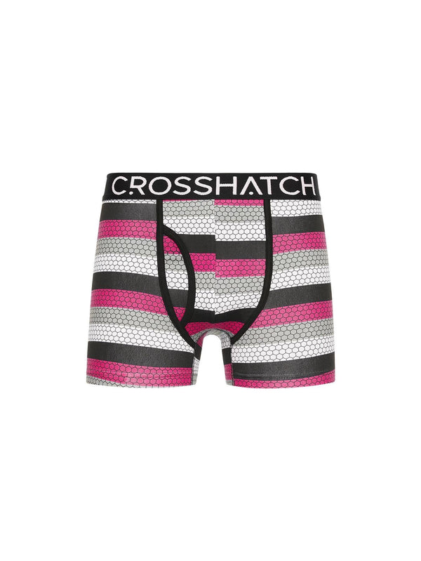 Crosshatch Crystaline Boxers 3pk Fuschia