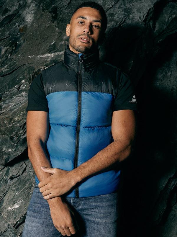 Crosshatch Demerley Gilet Petrol
