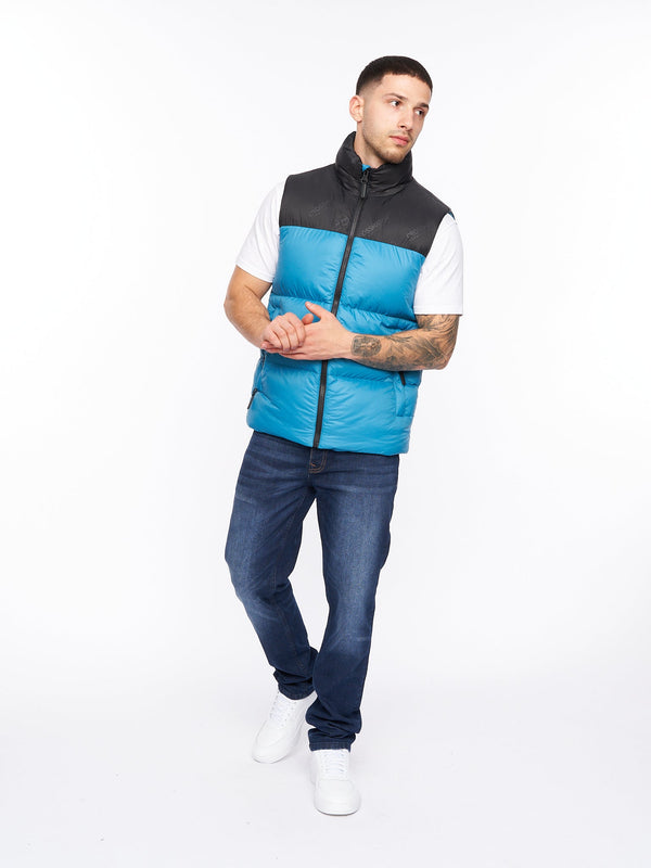 Crosshatch Demerley Gilet Petrol