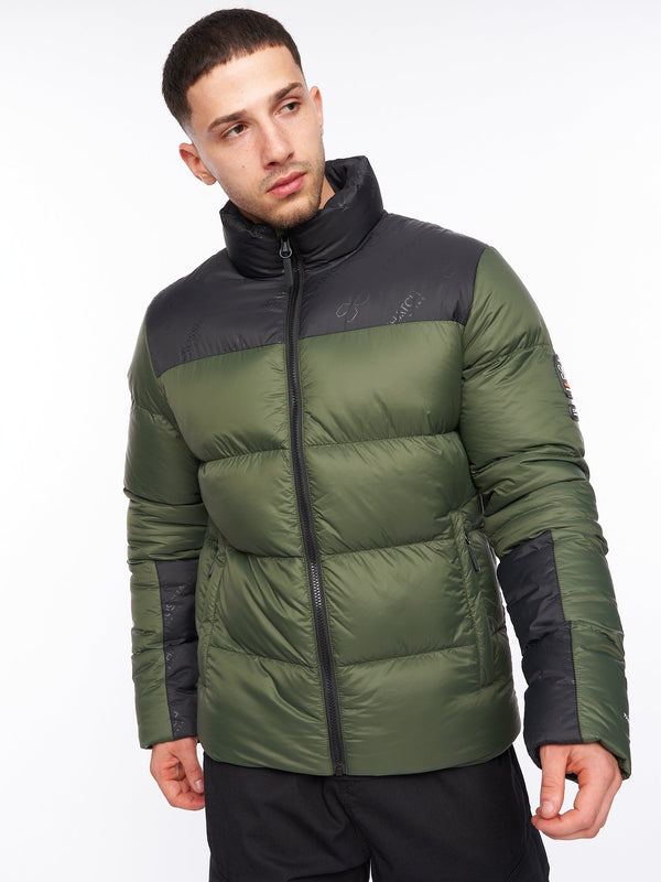 Crosshatch Demerley Jacket Olive